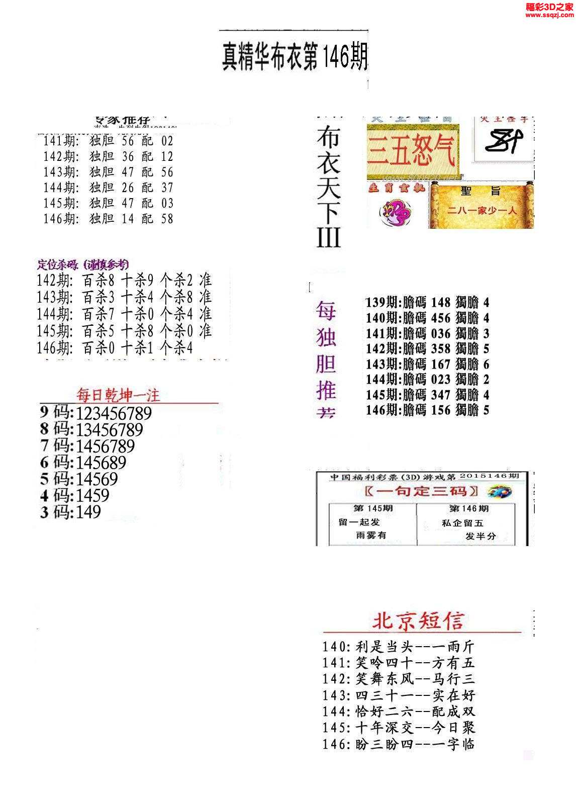 3D福彩布衣精华123456，今日全图解析与策略分享